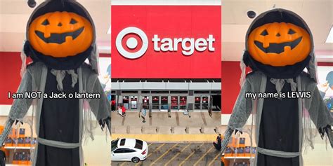 Target's Lewis decoration spotted in stores for Halloween 2024.
